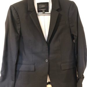 JCrew Black Blazer Size 8